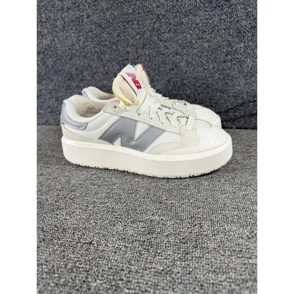 New Balance CT302 Shoes Womens 6.5 White Gray Mesh Walking Sneakers CT302RS